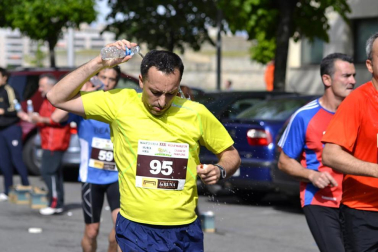 Imágenes de la Media Maratón que ha tenido lugar este domingo en Pamplona