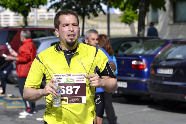 Imágenes de la Media Maratón que ha tenido lugar este domingo en Pamplona