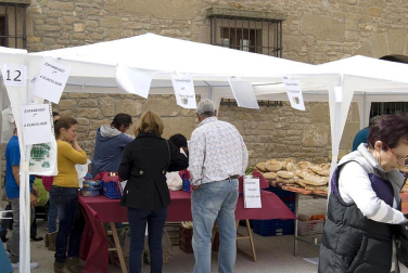 La feria del Espárrago acogió el XXII Capítulo de su cofradía con 23 invitados y una apuesta clara por el producto en una fiesta multitudinaria
