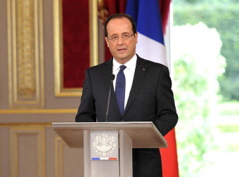 Imágenes de este martes 15 de mayo de la toma de posesión de François Hollande como presidente de Francia