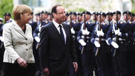 Imágenes de este martes 15 de mayo de la toma de posesión de François Hollande como presidente de Francia