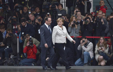 Imágenes de este martes 15 de mayo de la toma de posesión de François Hollande como presidente de Francia