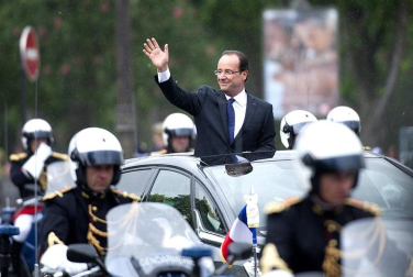 Imágenes de este martes 15 de mayo de la toma de posesión de François Hollande como presidente de Francia