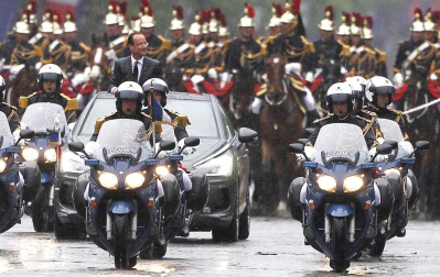 Imágenes de este martes 15 de mayo de la toma de posesión de François Hollande como presidente de Francia
