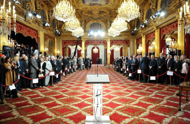 Imágenes de este martes 15 de mayo de la toma de posesión de François Hollande como presidente de Francia