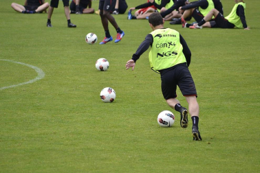 Imágenes del último entrenamiento de Osasuna en Tajonar