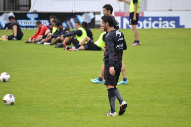 Imágenes del último entrenamiento de Osasuna en Tajonar