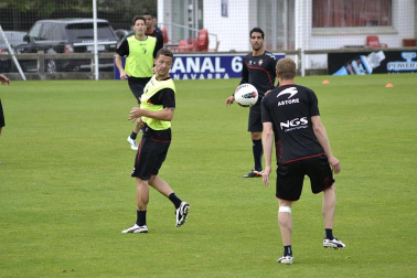 Imágenes del último entrenamiento de Osasuna en Tajonar