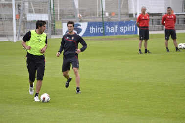 Imágenes del último entrenamiento de Osasuna en Tajonar