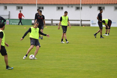 Imágenes del último entrenamiento de Osasuna en Tajonar