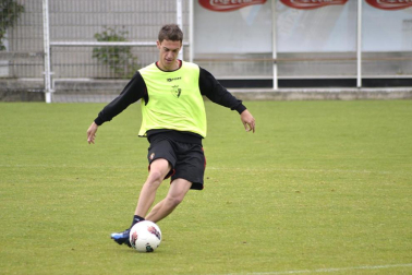 Imágenes del último entrenamiento de Osasuna en Tajonar
