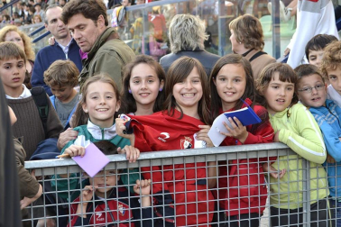 Osasuna ha logrado la victoria en la A.D. San Juan por 0-4 en un partido amistoso que se ha disputado para conmemorar el 50ª aniversario de la Agrupación.