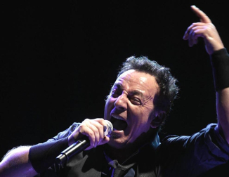 Imagen del primero de los dos conciertos que Bruce Springsteen ofrece en Barcelona en la gira de su  disco "Wreking Ball"