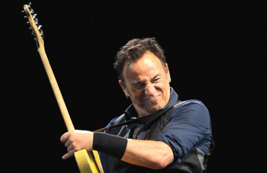 Imagen del primero de los dos conciertos que Bruce Springsteen ofrece en Barcelona en la gira de su  disco "Wreking Ball"