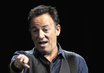 Imagen del primero de los dos conciertos que Bruce Springsteen ofrece en Barcelona en la gira de su  disco "Wreking Ball"