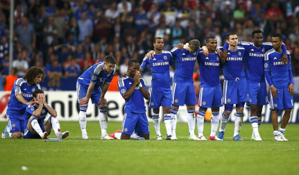 Final de la Liga de Campeones de la temporada 2011/2012 disputada en el Allianz Arena de Múnich entre el Bayern y el Chelsea.