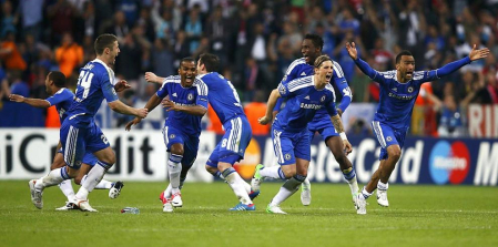 Final de la Liga de Campeones de la temporada 2011/2012 disputada en el Allianz Arena de Múnich entre el Bayern y el Chelsea.