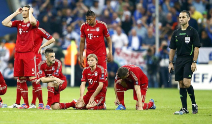 Final de la Liga de Campeones de la temporada 2011/2012 disputada en el Allianz Arena de Múnich entre el Bayern y el Chelsea.