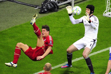 Final de la Liga de Campeones de la temporada 2011/2012 disputada en el Allianz Arena de Múnich entre el Bayern y el Chelsea.