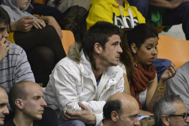 Imágenes de los asistentes al segundo partido de playoff entre Grupo Iruña y Menorca