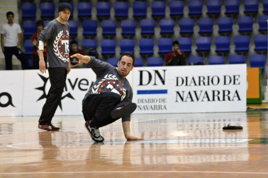 Imágenes de los asistentes al segundo partido de playoff entre Grupo Iruña y Menorca