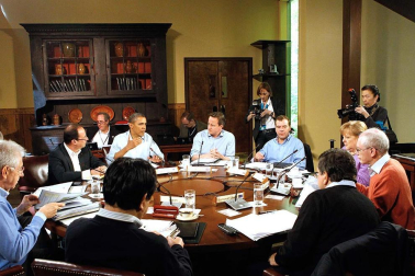 Los representantes de las ocho economías más importantes del mundo se reunieron este fin de semana en Camp David para analizar las soluciones a la crisis de la eurozona, a través de un equilibrio entre la disciplina fiscal y el crecimiento económico.