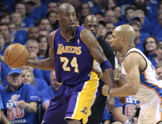 Oklahoma City Thunder venció en el quinto partido a los Angeles Lakers y lograron eliminarles de los playoffs por el título de la NBA. Oklahoma jugará ahora la final de la Conferencia Oeste ante los Spurs.