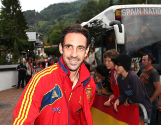 Llegada y entrenamiento de la selección española de fútbol en la localidad australiana de Schruns, previa a la disputa de la Eurocopa 2012 de Polonia y Ucrania.