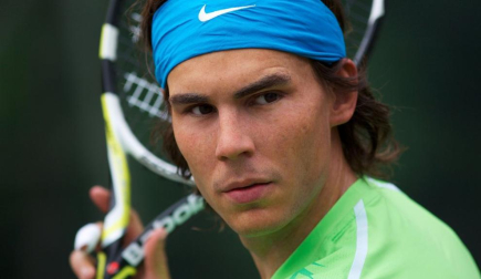 La nueva estatua de cera del tenista español Rafael Nadal presentada este miércoles en Regents Park, en el centro de Londres. La estatua terminará en el museo Madame Tussauds.