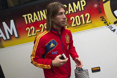 Llegada y entrenamiento de la selección española de fútbol en la localidad australiana de Schruns, previa a la disputa de la Eurocopa 2012 de Polonia y Ucrania.