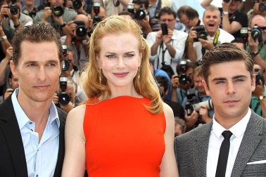 Nicole Kidman presentó  "The Paperboy" con Matthew McConaughey, Zac Efron y John Cusack.