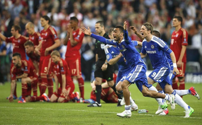 Final de la Liga de Campeones de la temporada 2011/2012 disputada en el Allianz Arena de Múnich entre el Bayern y el Chelsea.