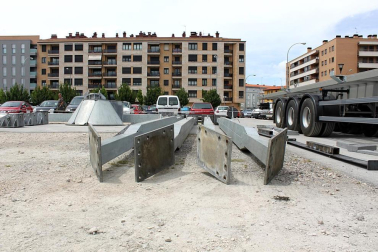 Hoy se ha iniciado la construccion e la gran noria