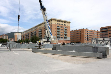 Hoy se ha iniciado la construccion e la gran noria