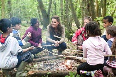 Kate Middleton se va de acampada en su visita a un colegio en Kent