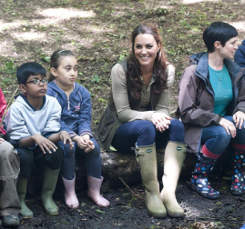 Kate Middleton se va de acampada en su visita a un colegio en Kent