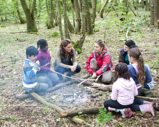 Kate Middleton se va de acampada en su visita a un colegio en Kent