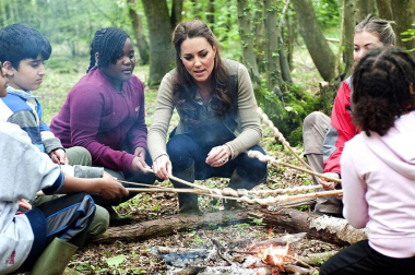 Kate Middleton se va de acampada en su visita a un colegio en Kent