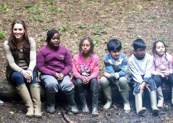 Kate Middleton se va de acampada en su visita a un colegio en Kent