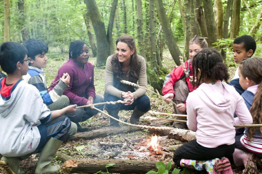 Kate Middleton se va de acampada en su visita a un colegio en Kent