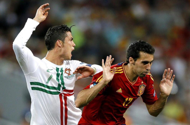 Primera semifinal de la Eurocopa 2012