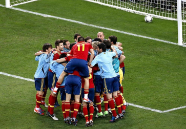 Primera semifinal de la Eurocopa 2012