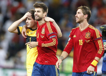 Primera semifinal de la Eurocopa 2012