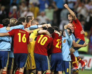 Primera semifinal de la Eurocopa 2012