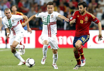Primera semifinal de la Eurocopa 2012