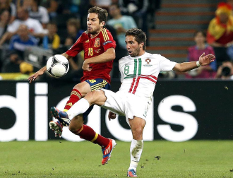 Primera semifinal de la Eurocopa 2012