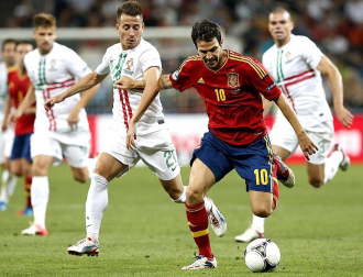 Primera semifinal de la Eurocopa 2012