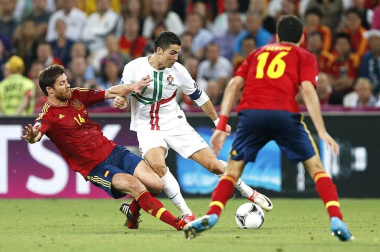 Primera semifinal de la Eurocopa 2012