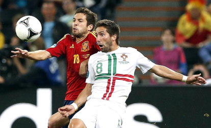 Primera semifinal de la Eurocopa 2012