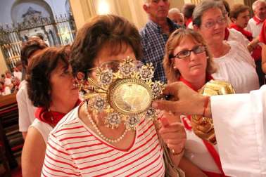 A las once de la mañana de este viernes 13, se ha celebrado una misa en la Capilla San Fermín en honor a los Mayores